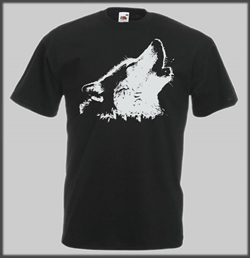 Howling Husky T Shirt